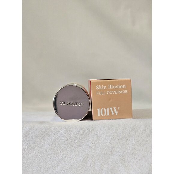 New CLARINS Skin Illusion Full Coverage Foundation shade 101W - Picture 2 of 2